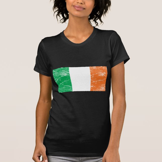 VintageIrland flagga Tee (Framsida)