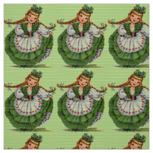 Vintageirländare Fröcken Tyg