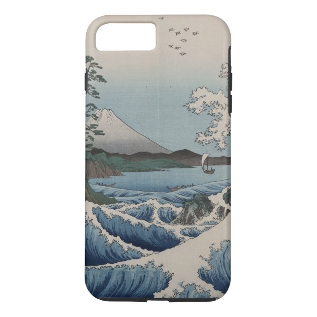 Vintagejapan havet av Satta Case-Mate iPhone Skal (Baksida)