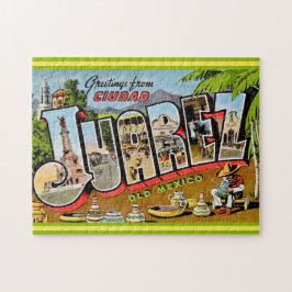 VintageJuarez Mexiko 11x14 Pussel