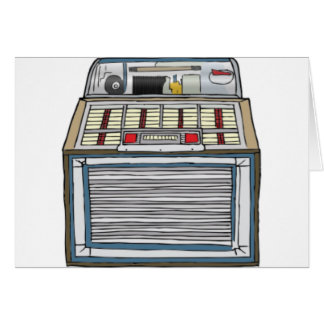 VintageJukebox Hälsningskort