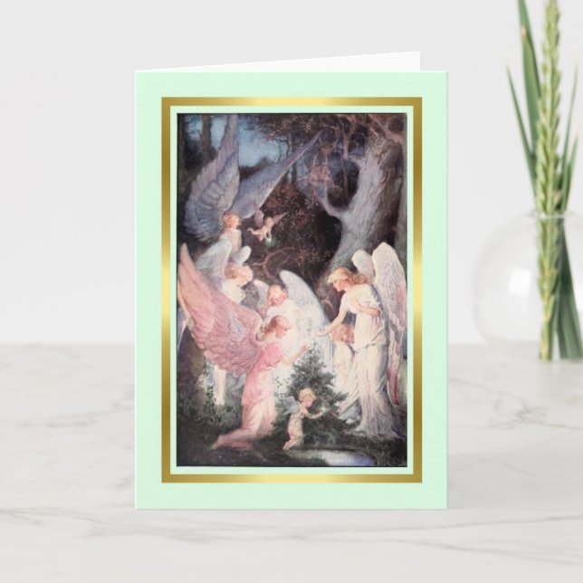 Vintagejul Helgkort (Framsida)