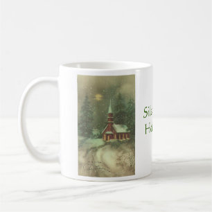 Vintagejul - helig natt för tyst natt, kaffemugg