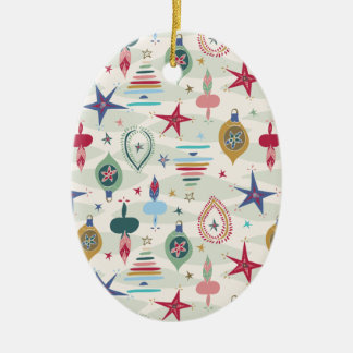 Vintagejul Julgransprydnad Keramik