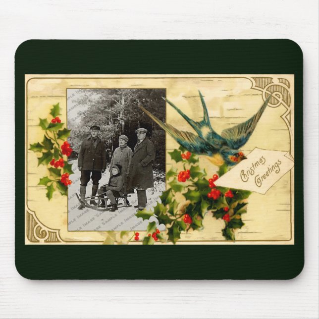 Vintagejul Mousepad Musmatta (Framsidan)