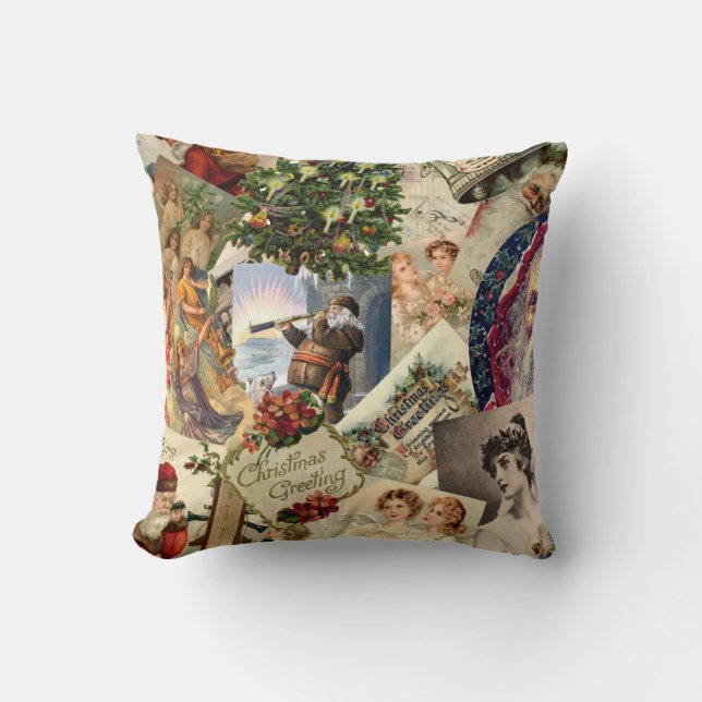 Vintagejulblandning Kudde (Framsida)