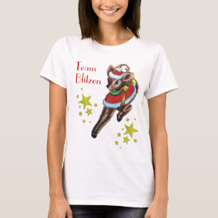 vintagejullaget blitzen rentshirten tee