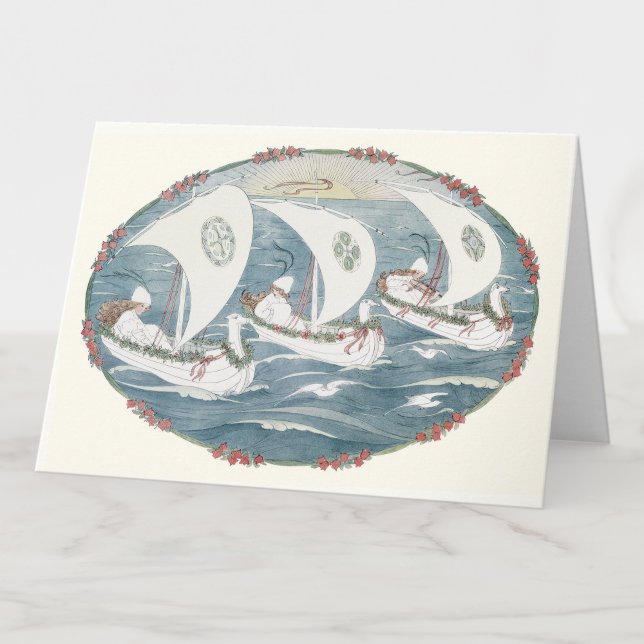 Vintagejulsång av H. Willebeek Le Mair Helgkort (Skapare uppladdad)