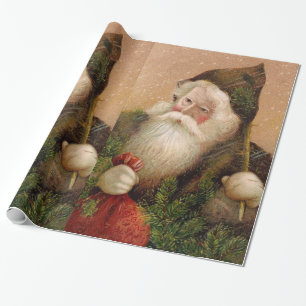 Vintagejultomten 8 presentpapper