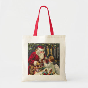 vintagejultote bags tygkasse