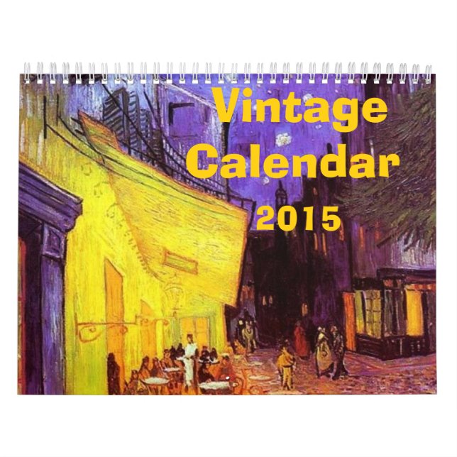 Vintagekalender 2015 kalender (Omslag)