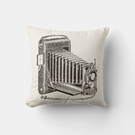 Vintagekamera - antik Retro kamerafotografi Kudde