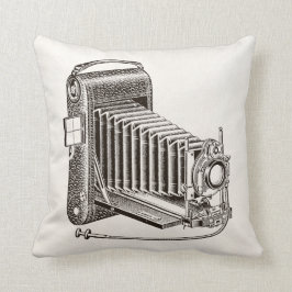 Vintagekamera - antik Retro kamerafotografi Kudde