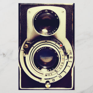 Vintagekamera Brevpapper