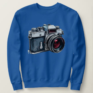 Vintagekamera Grafisk T-Shirt – Retro Fotografi