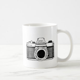 Vintagekamera Kaffemugg