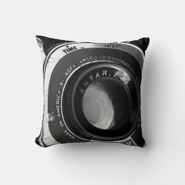 Vintagekamera Kudde (Framsida)