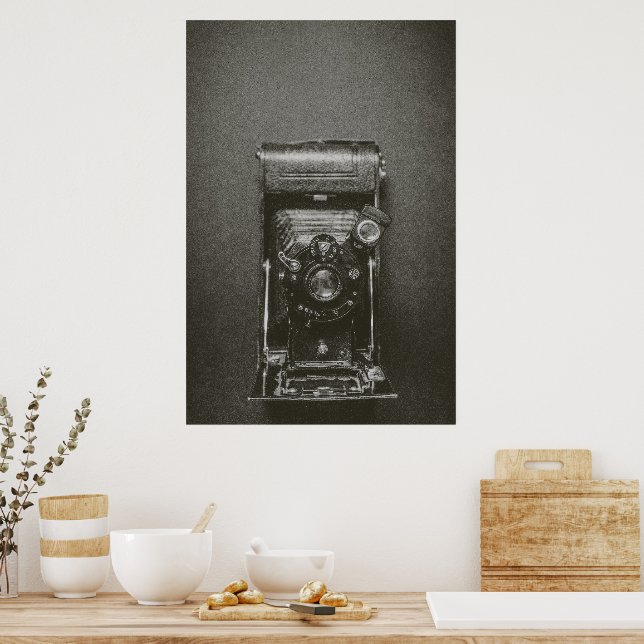 Vintagekamera  poster (Kök)
