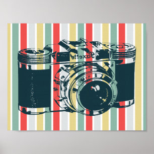 Vintagekamera Poster