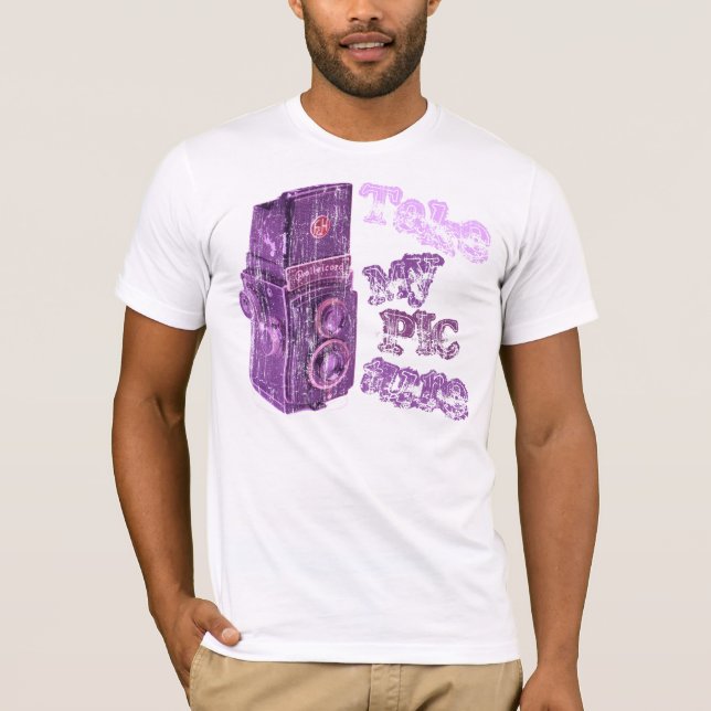 Vintagekamera T-shirt (Framsida)