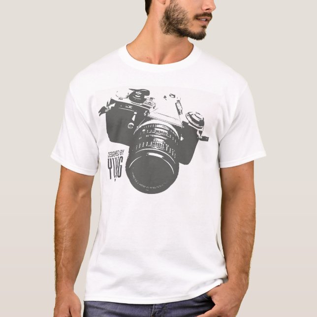 Vintagekamera Tee (Framsida)