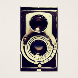 Vintagekamera Visitkort