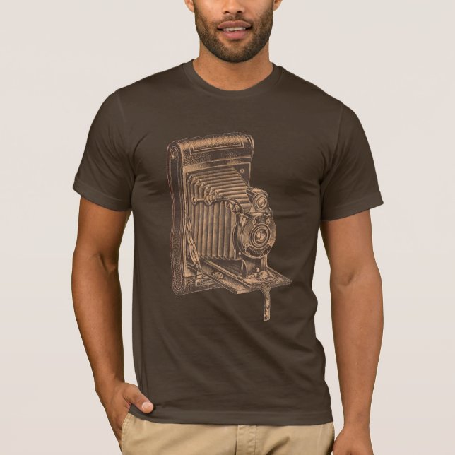 VintagekameraT-tröja T-shirt (Framsida)