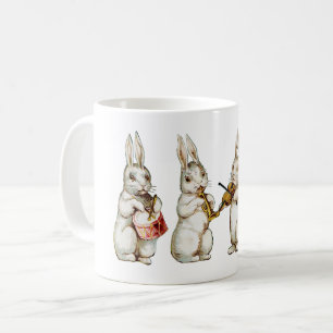 Vintagekaninillustration Kaffemugg