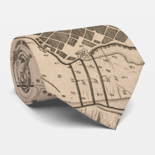 Vintagekarta av den Havana Kuban (1758) Slips
