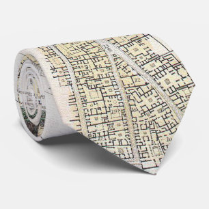 Vintagekarta av den Pompeii italien (1832) Slips