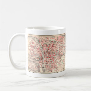 Vintagekarta av den Wurzburg Tysklandet (1905) Kaffemugg