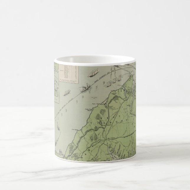 Vintagekarta av Marthas Vingård (1913) Kaffemugg (Center)