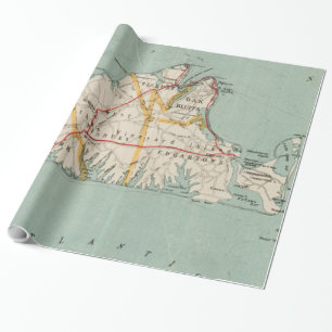 Vintagekarta av Marthas Vingård (1917) Presentpapper
