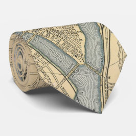 Vintagekarta av Pittsburgh PA (1891) Slips