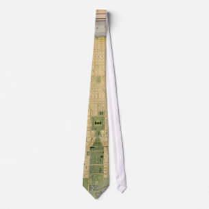 Vintagekarta av Washington D.C. (1905) Slips