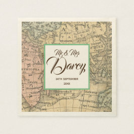 Vintagekarta Pappersservett