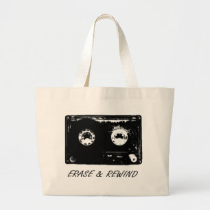 Vintagekassettdesign! Jumbo Tygkasse