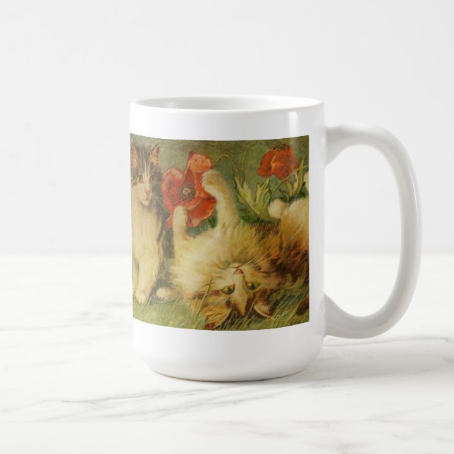 Vintagekattungemugg Kaffemugg (Höger)
