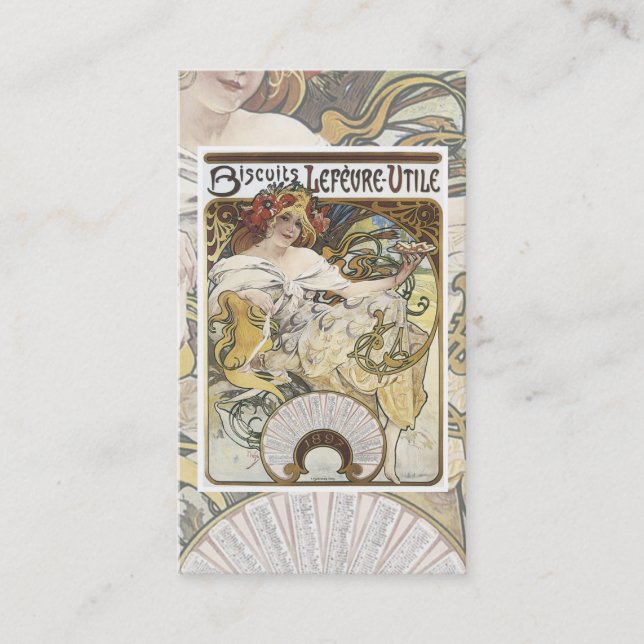 Vintagekexvisitkort Visitkort (Framsida)