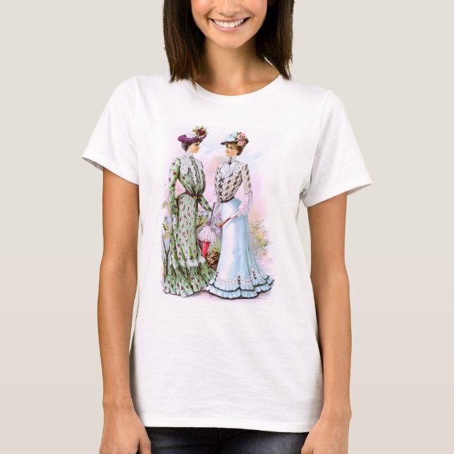 Vintageklänningar 1901 tee (Framsida)