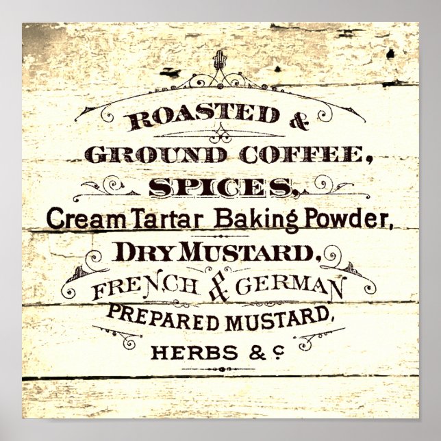 Vintagekök  poster (Framsidan)
