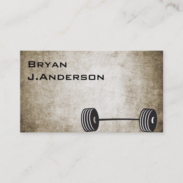 Vintagekonditionvisitkort Visitkort (Framsida)