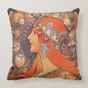 VINTAGEKONST, art nouveau Kudde