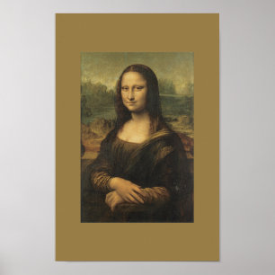 Vintagekonstaffisch Monalisa Poster