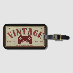 Vintagekontroll Begränsad Upplaga Originaldelar Bagagebricka