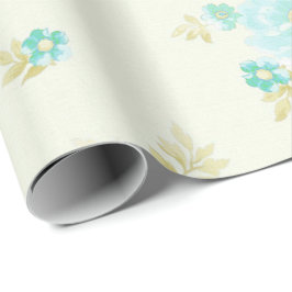 Vintagekrickablommönster Presentpapper