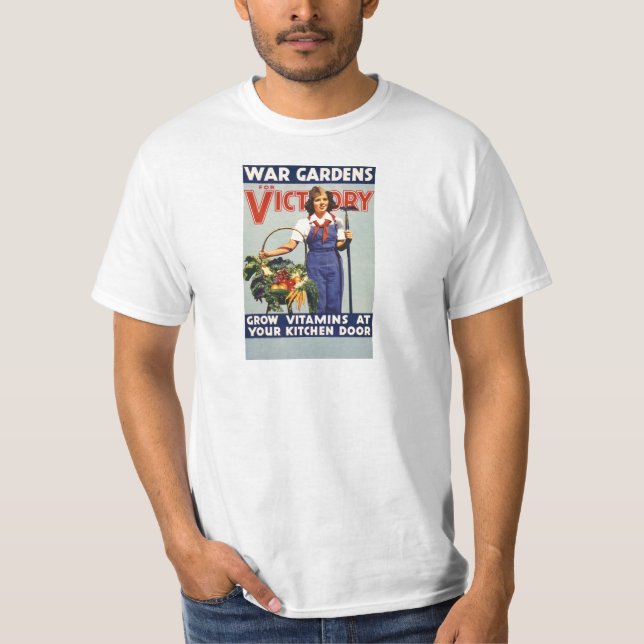 Vintagekrig för segerträdgårdar tröja (Framsida)