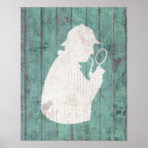 Vintagekriminalare - utredare poster