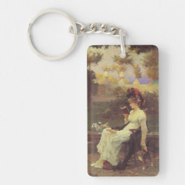 Vintagekvinnaläsning V2