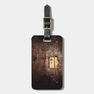 Vintageläder Bagagebricka